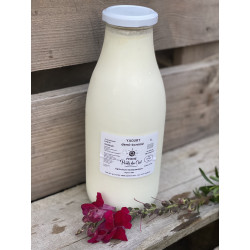 Yaourt demi-écrémé  1 L -...