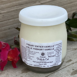 Yaourt Entier Vanille -...